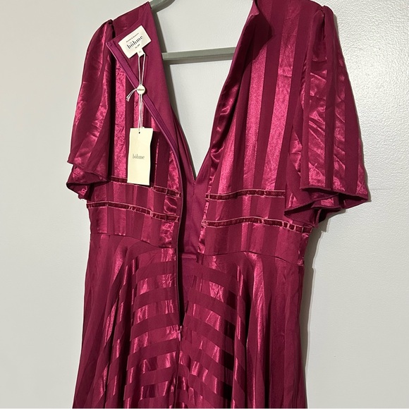 NWT Bohme Rylee Maxi Dress in Wine Size X-Large - Picture 10 of 10
